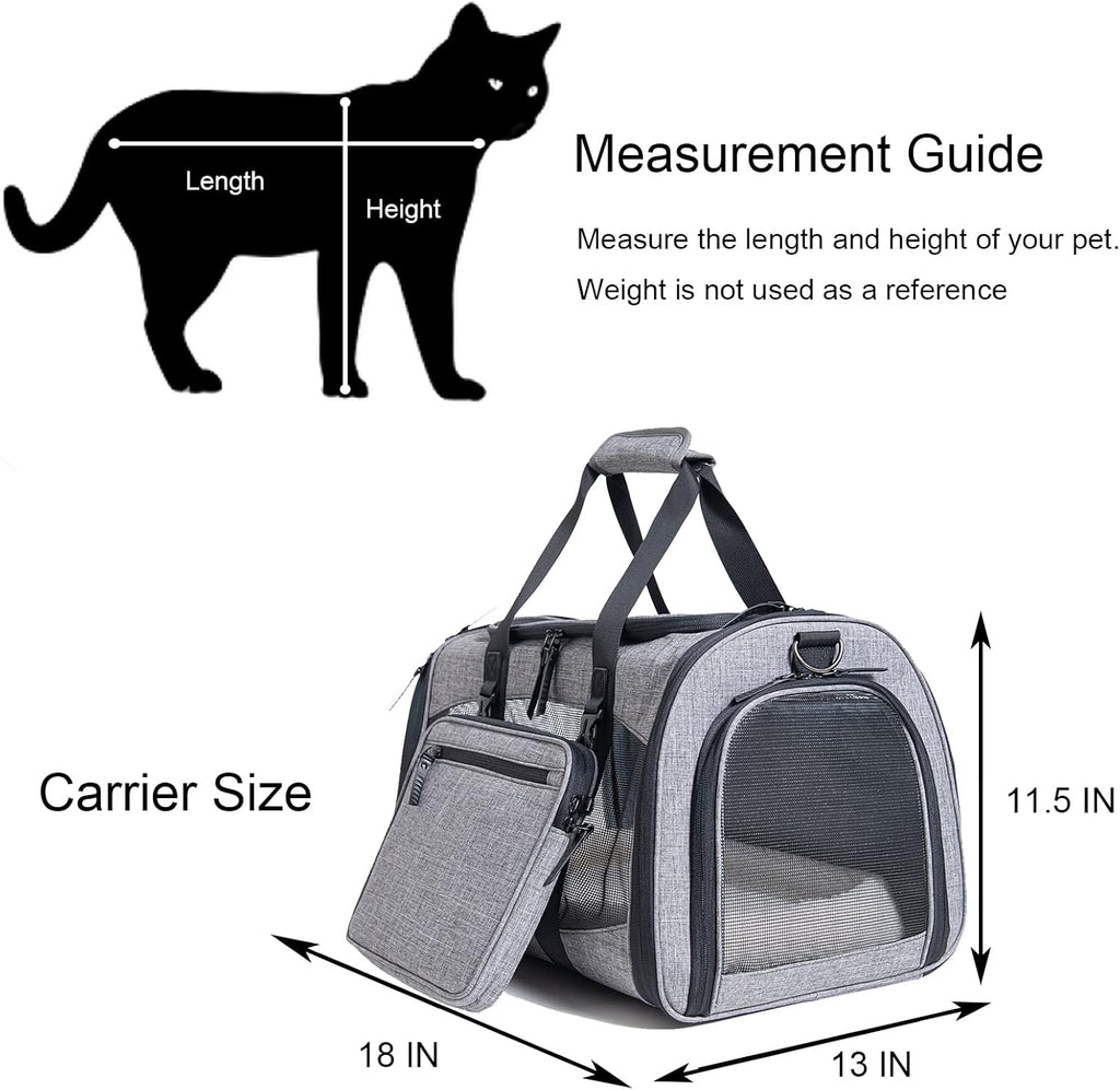 Collapsible Soft Sided Pet Carrier Bag W870