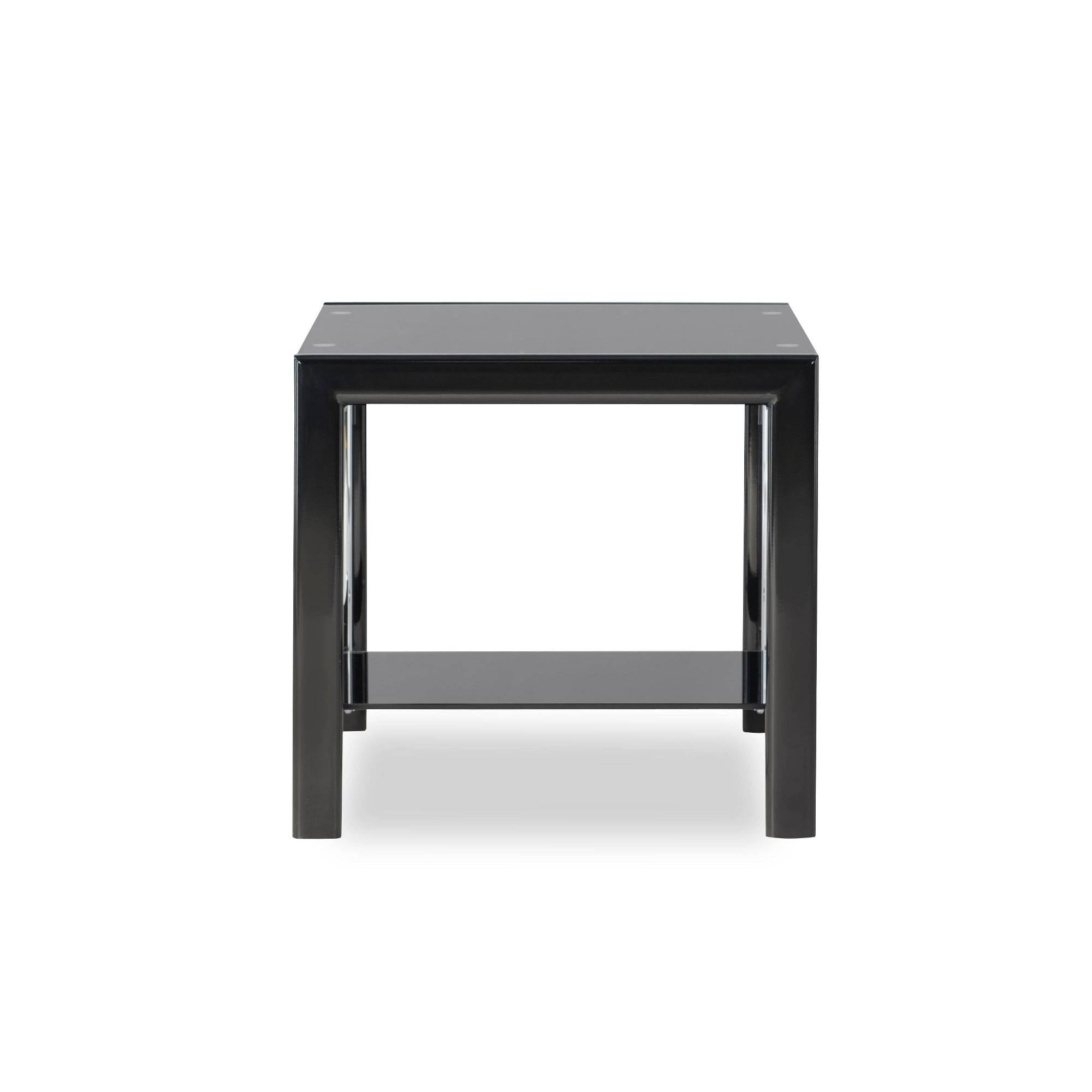 Black Metal End Table X726616