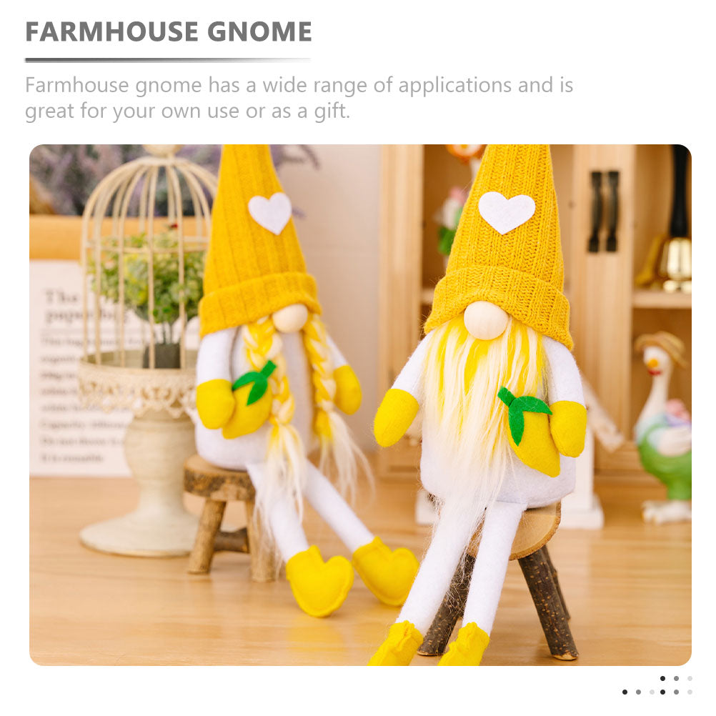 Lemon Hanging Leg Doll Plush Doll Decor M582