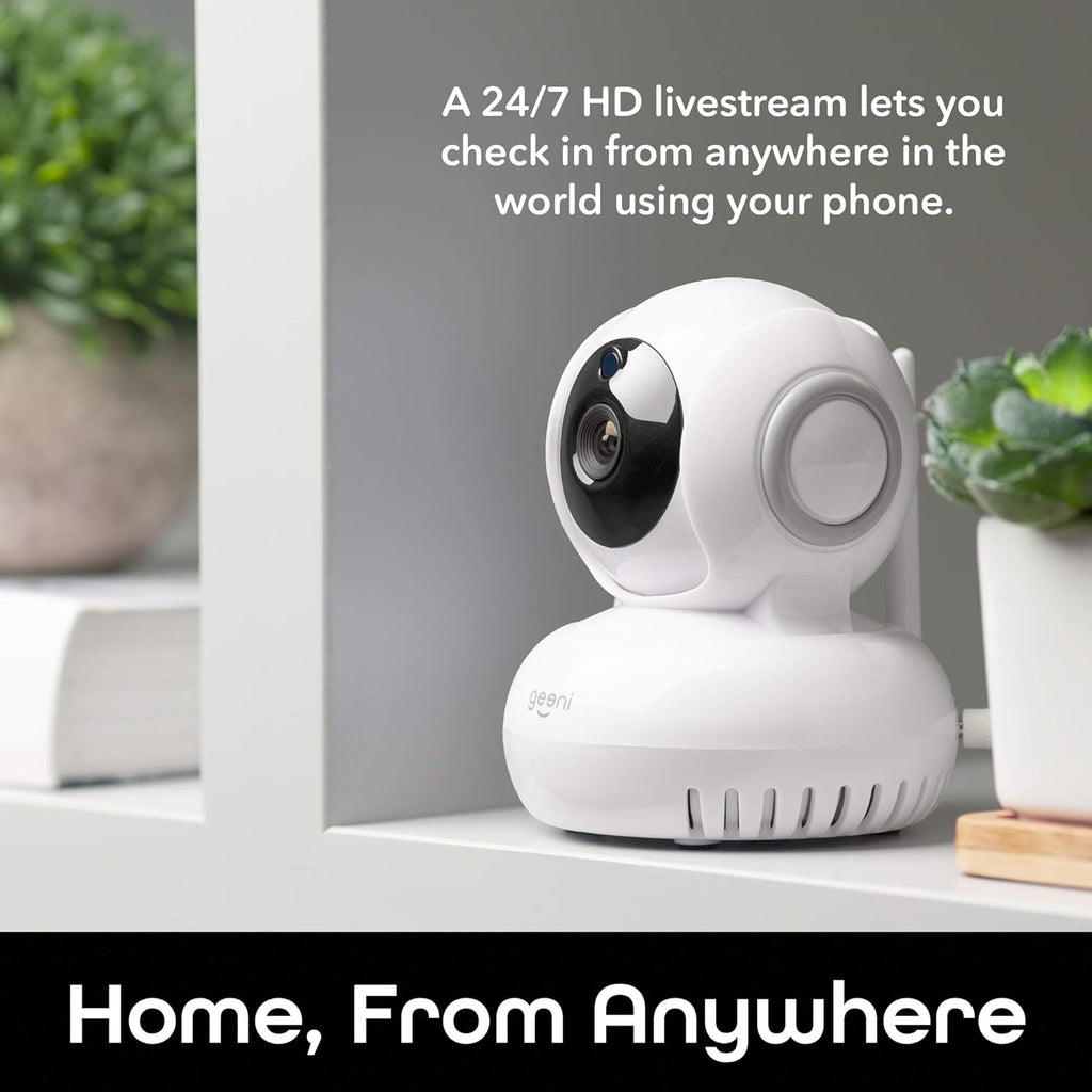 White 720p Wireless Indoor Surveillance Camera, Pack of 2 J35511