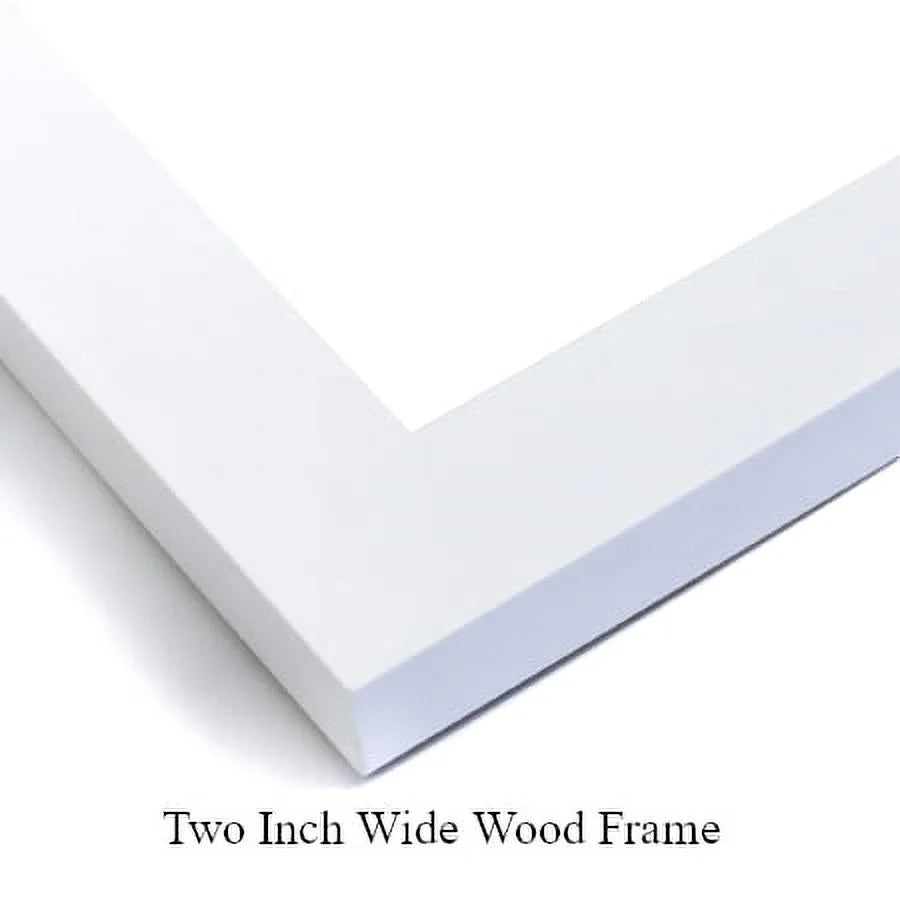 White Modern Wood Framed Museum Art Print G62887