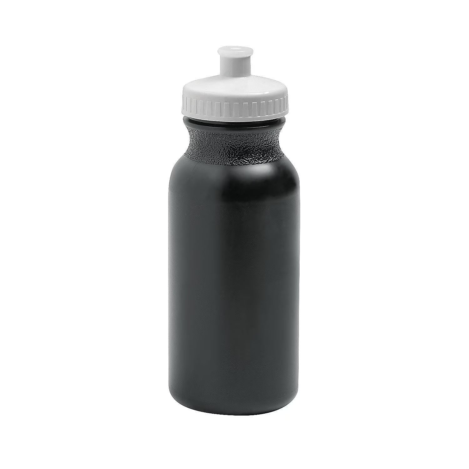 50 Pc 20 oz. Black Plastic Water Bottles X409