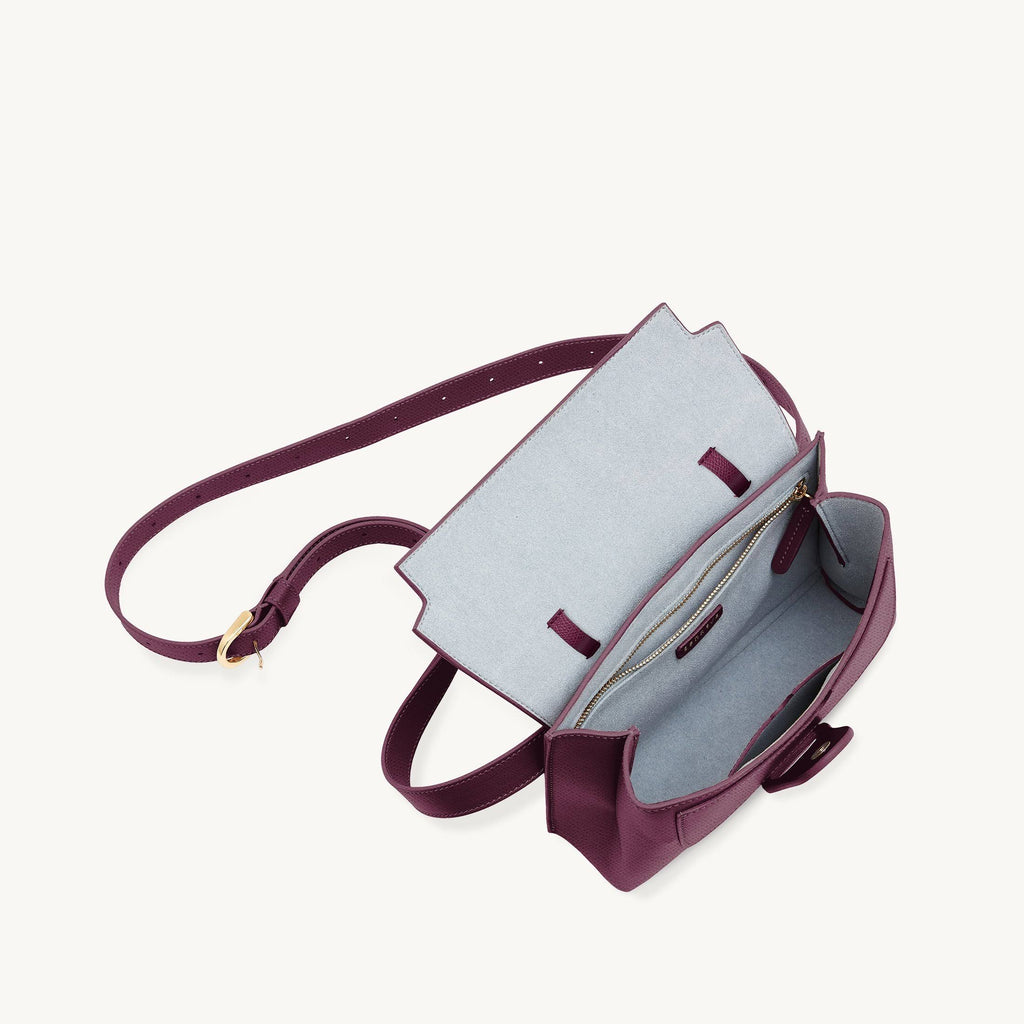 Pebbled Mint Belt Bag V13342