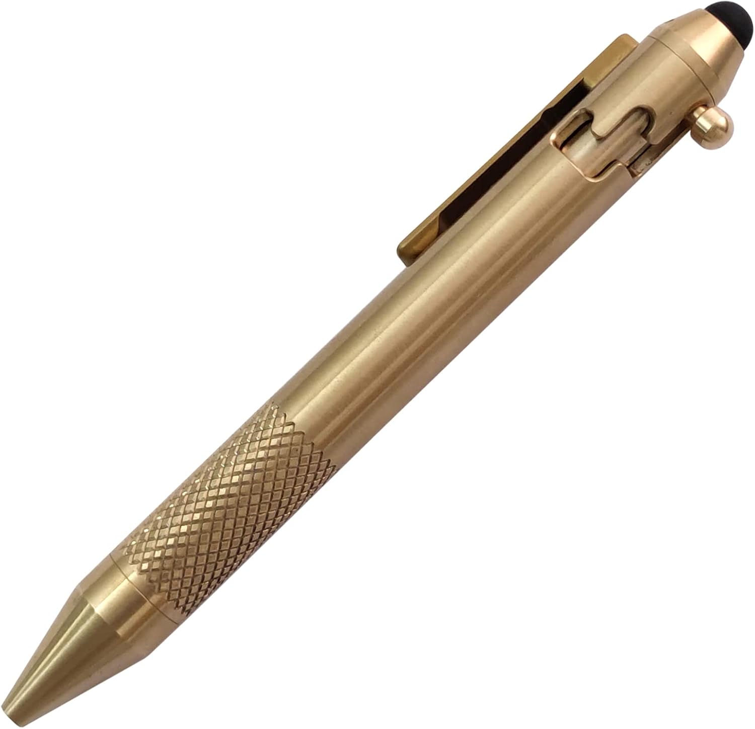 Titanium Bolt Action Pen with Pocket Clip S612