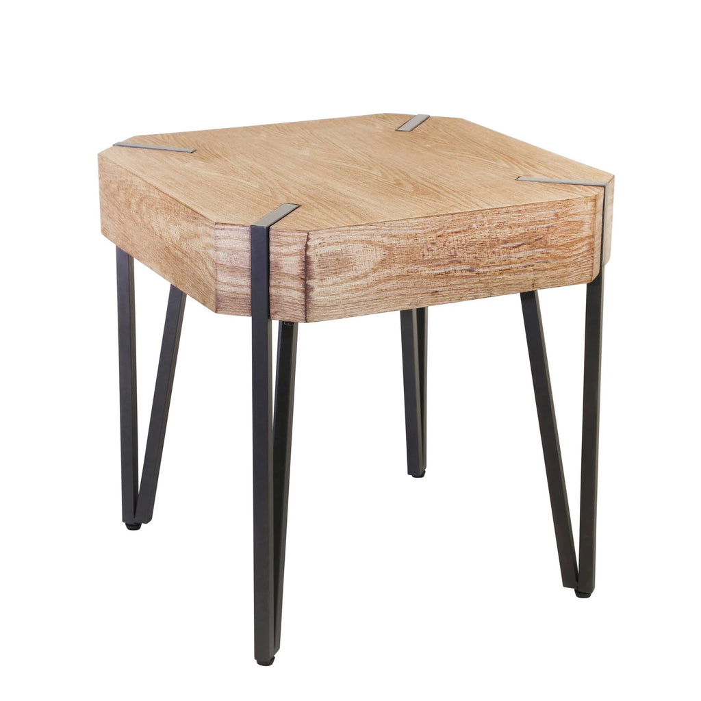 Brown Wooden Side Table X63439