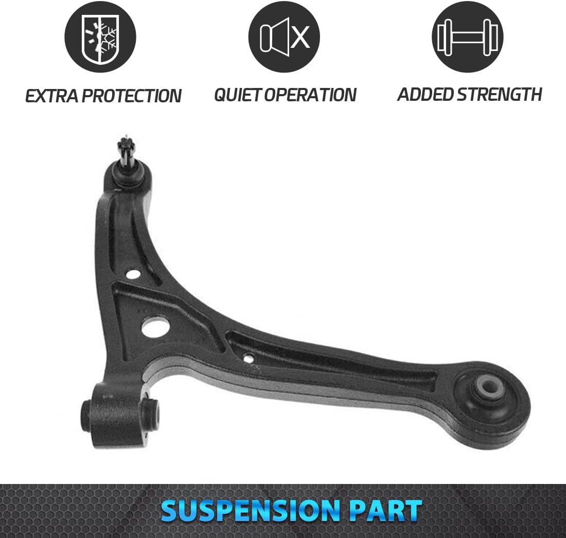 Pair Front Lower Control Arm with Ball Joint Assemblies F708