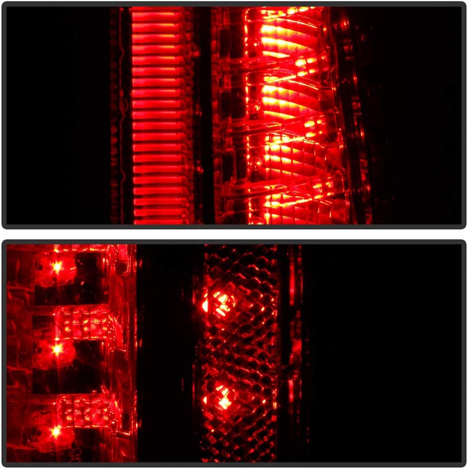 Black Housing LED Tail Lights Assembly O77723