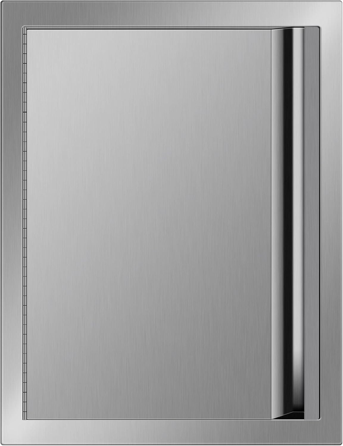 Stainless Steel Double BBQ Access Door with Recessed Handle F510