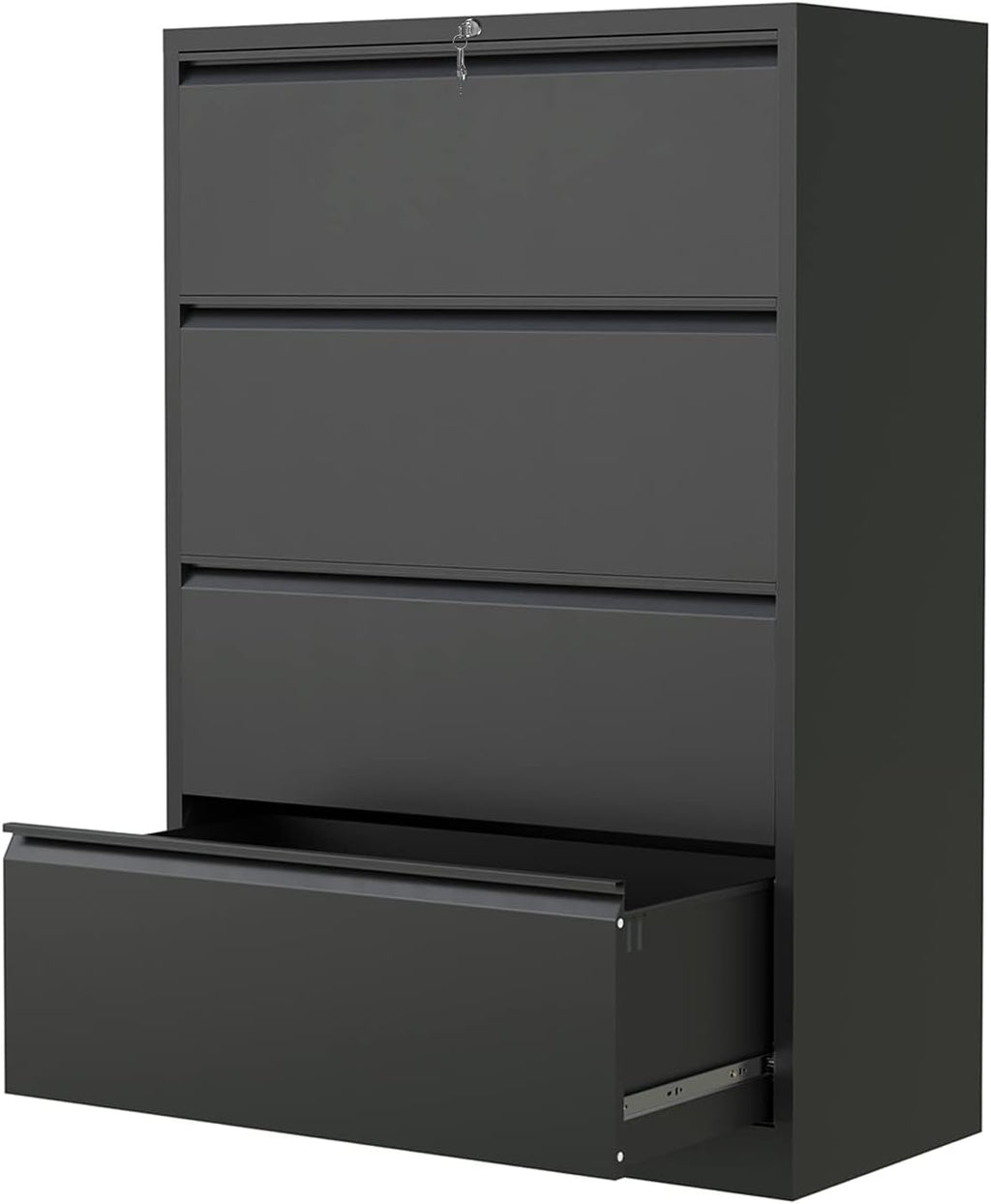 2 Drawer Metal Lateral File Cabinet with Lock M693