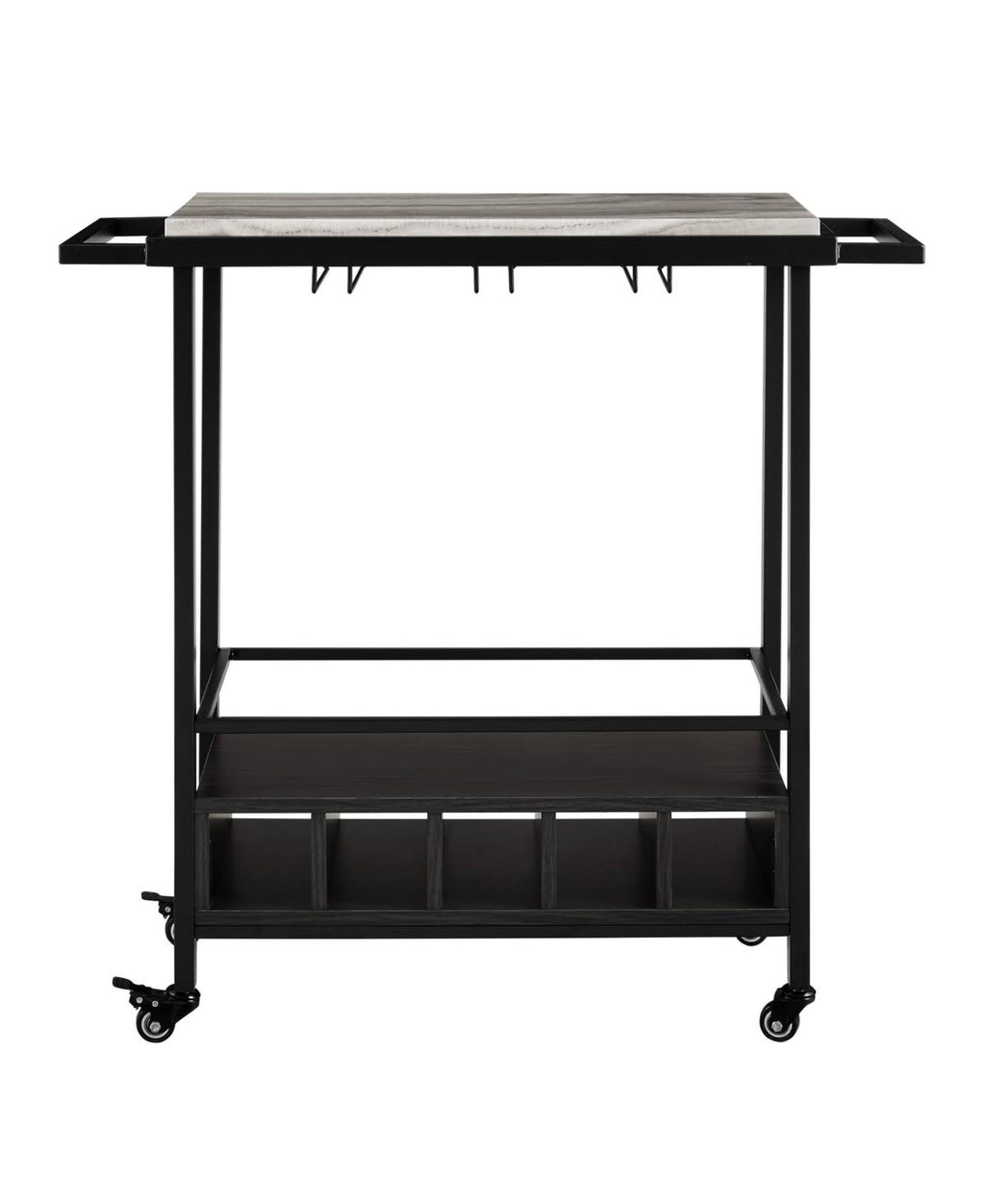 Gray Bar Serving Cart H132