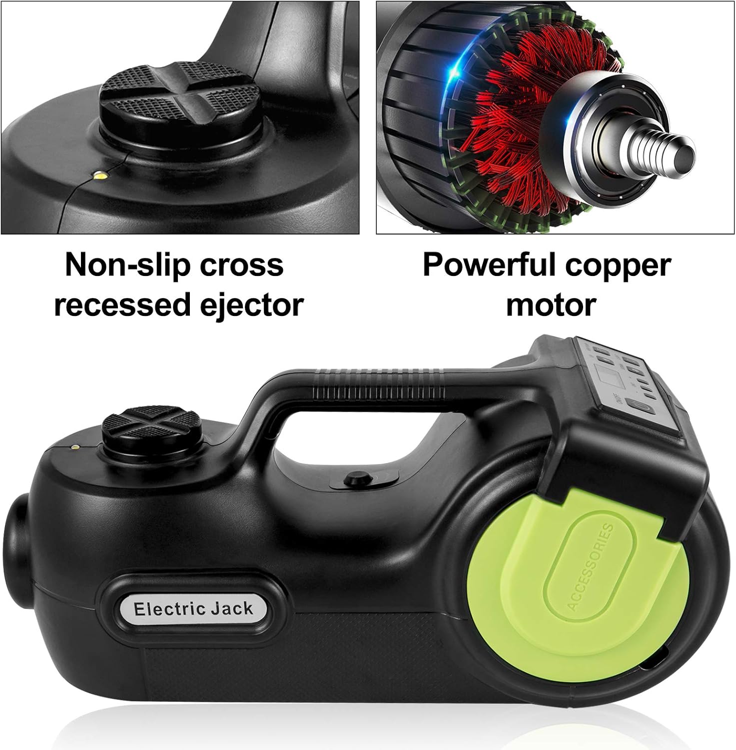 5 Ton Electric Hydraulic Floor Jack with LED Light L2869