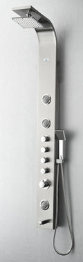 Stainless Steel Thermostatic Shower Massage Panel U612