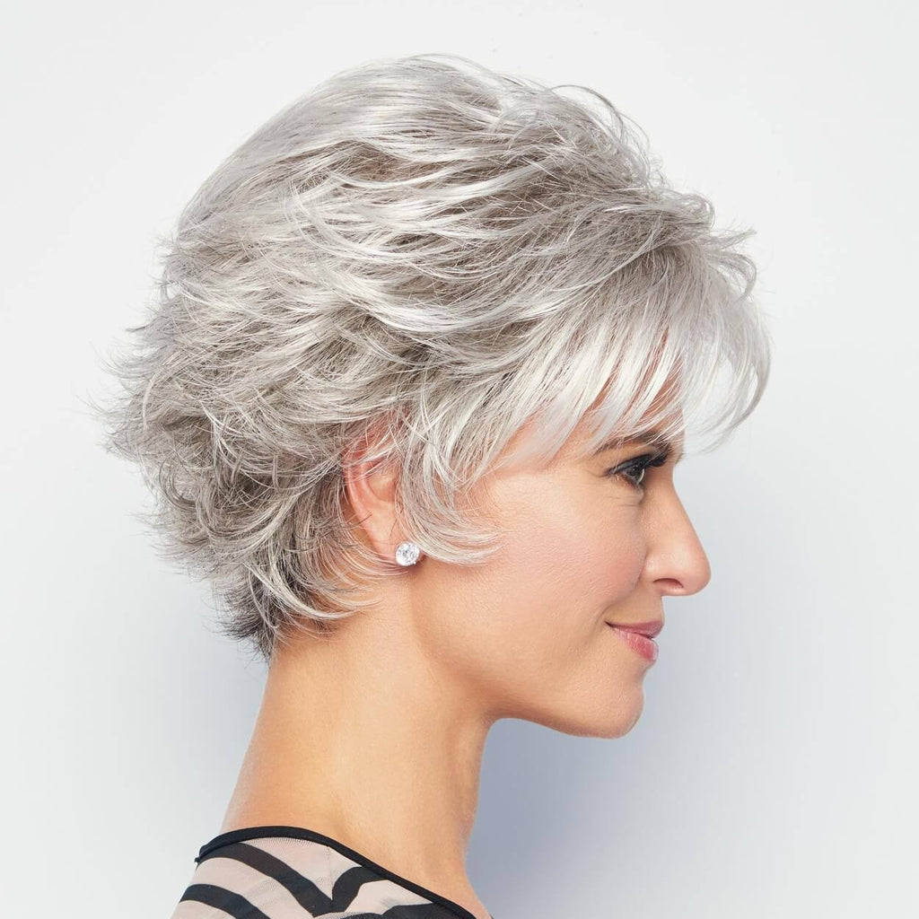 Large Basic Cap Wig Shaded Iced Cappuccino U511