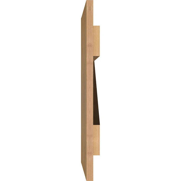 TimberCraft Shutters with Z-Bar, Rough Sawn Western Red Cedar Q45668