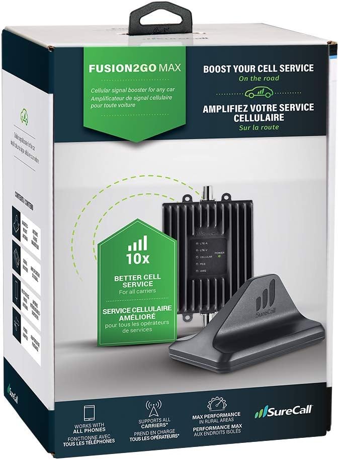 Cell Signal Booster for Car, Truck, SUV, 5G/4G LTE, Multi-User C3108