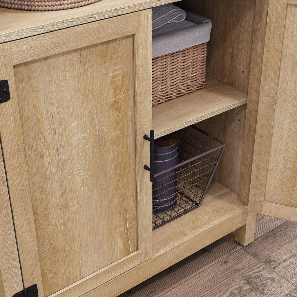 Rustic Farmhouse Library, Orchard Oak Finish H838160