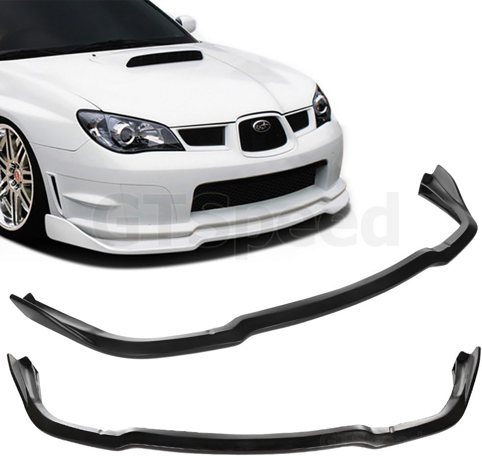 2006-2007 Subaru Impreza WRX STi PU Front Bumper Lip Pack of 2 R5857