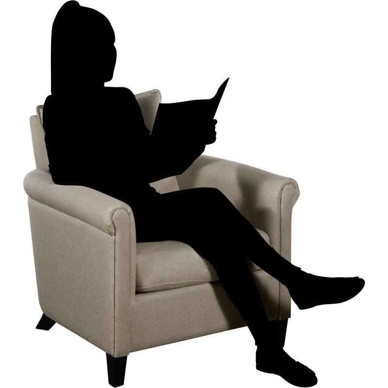 Classic Beige Armchair Z267