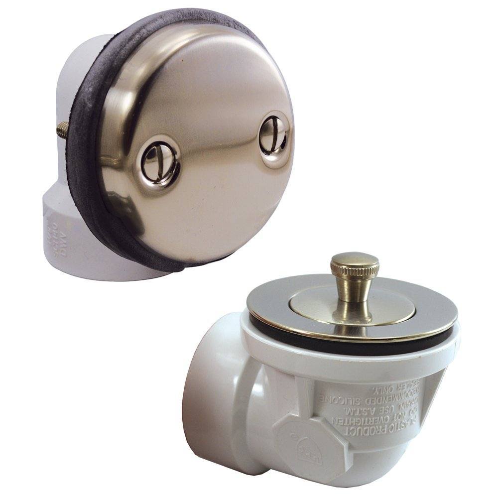 Satin Nickel Lift and Turn Half Kit E821