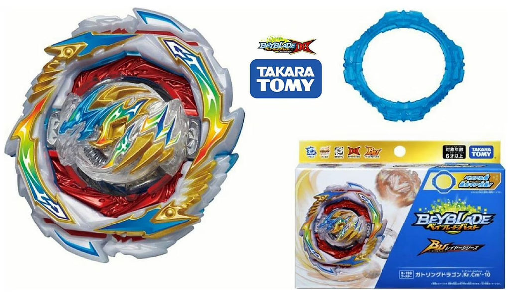 Beyblade Burst B-199 Gatling Dragon Karma Charge Metal'-10 w/ D Gear D5627
