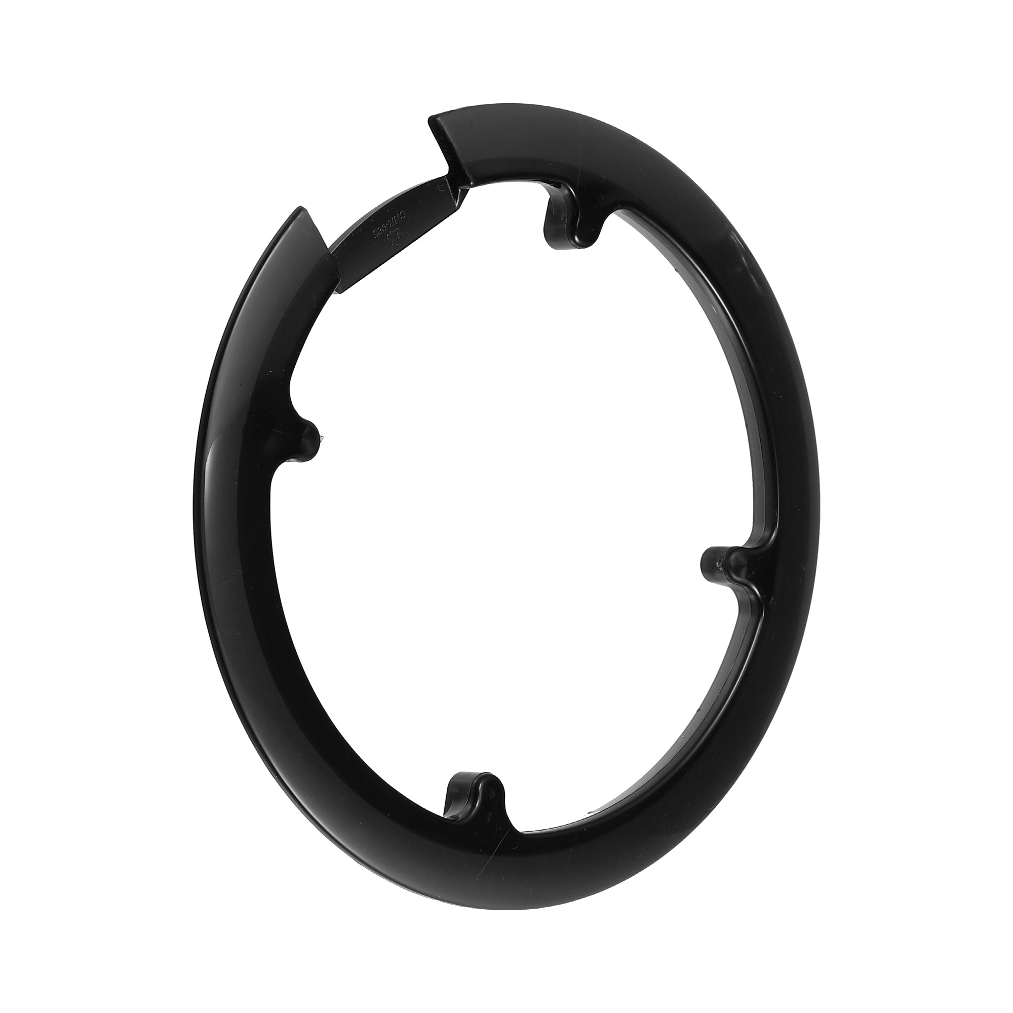 Black Bicycle Crankset Chain Wheel Cover Protector P28381