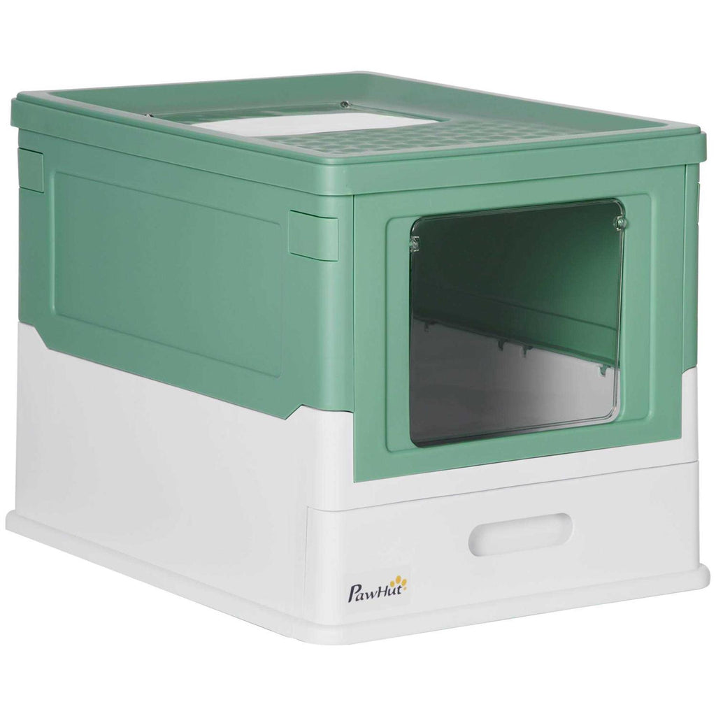 Fully Enclosed Cat Litter Box with Front Entry P24134