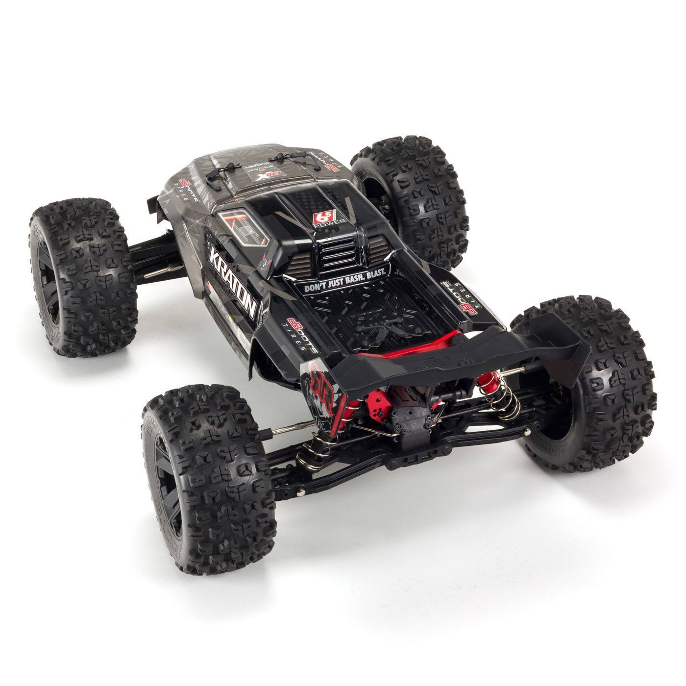 Black 1/8 4WD Extreme Bash Roller Speed Monster Truck H361