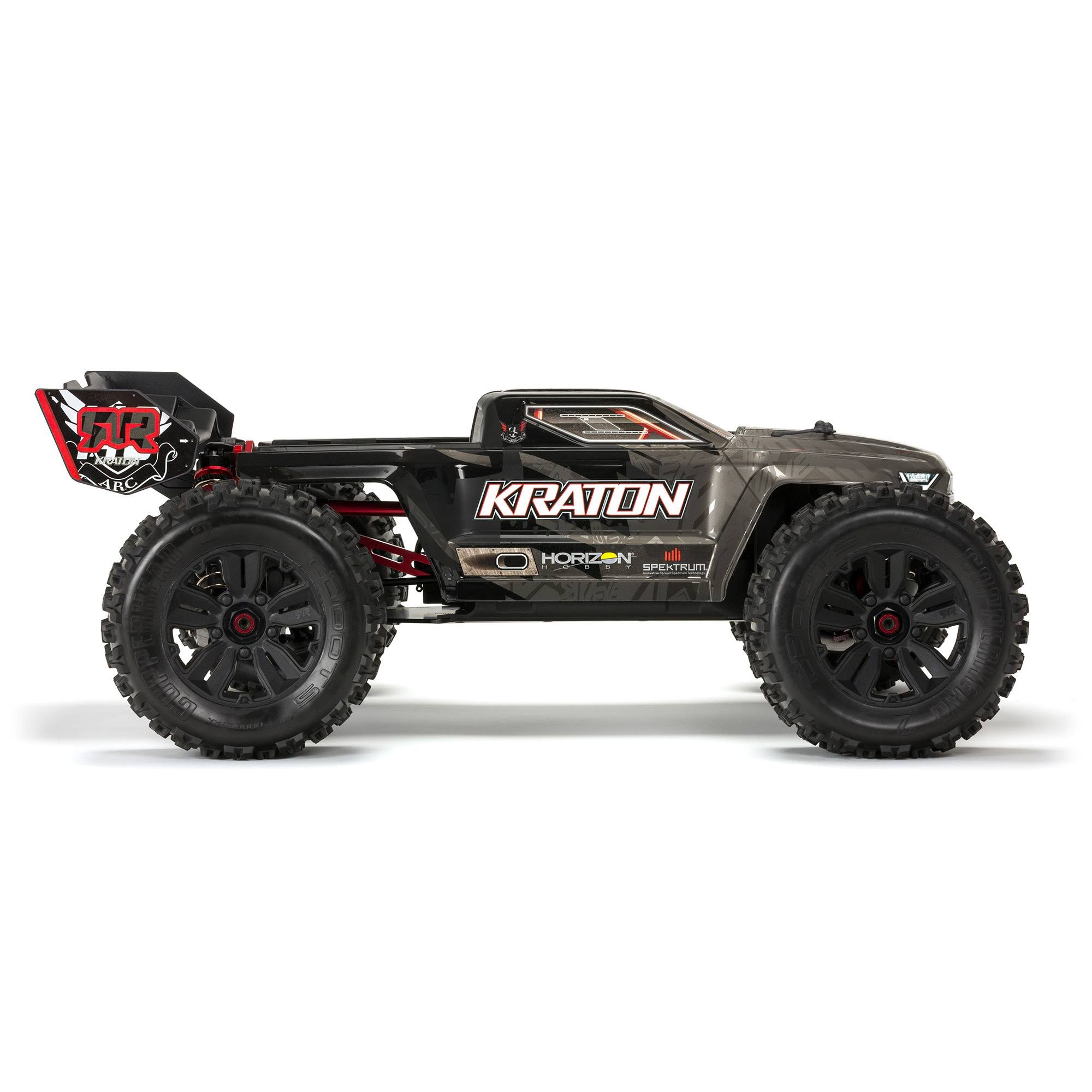 Black 1/8 4WD Extreme Bash Roller Speed Monster Truck H361