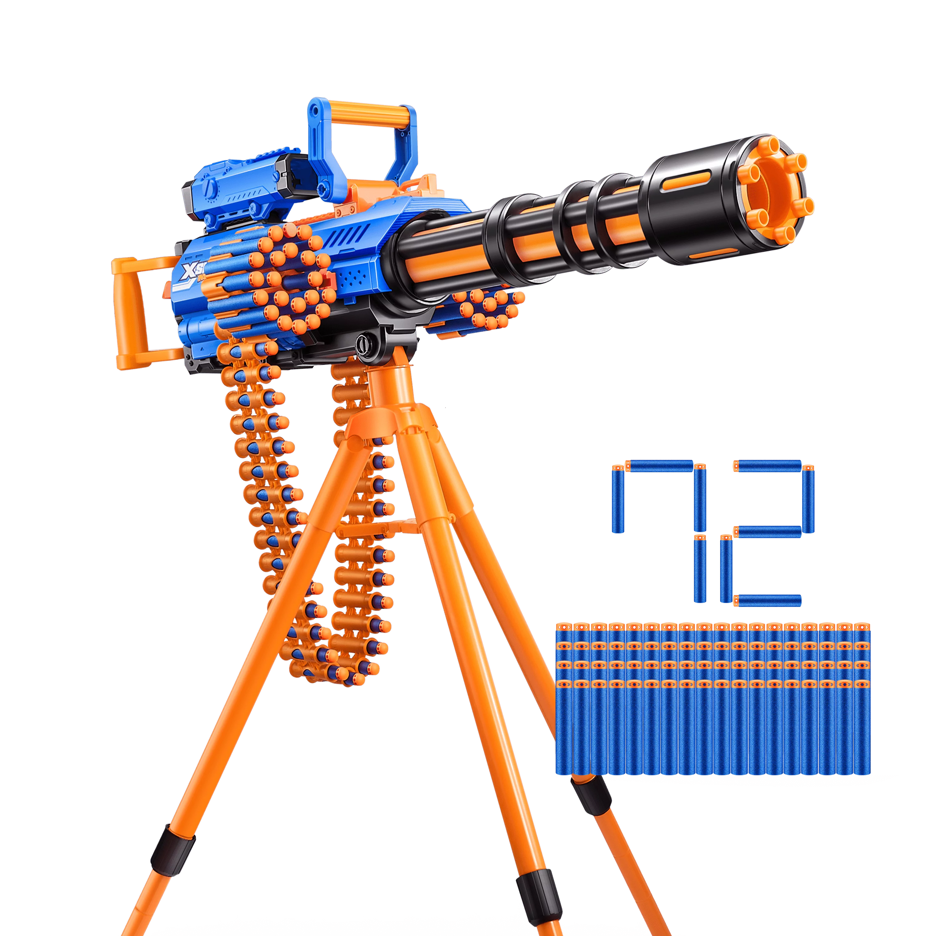 Motorized Plastic Dart Blaster (72 Darts) Y6556