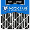 18x18x1 MERV 12 Pleated Carbon Air Filters 6 Pack L1141