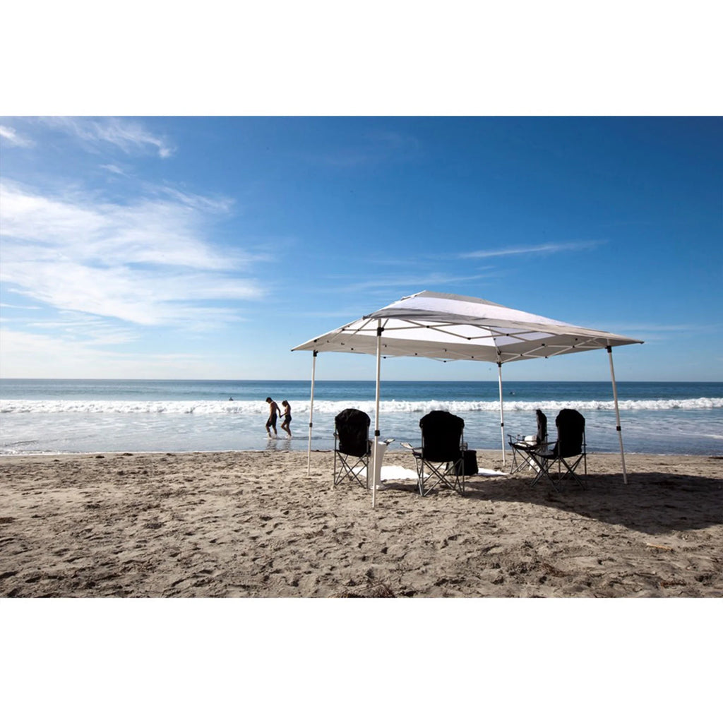 14x10Ft Instant Shade Canopy with Leg Weight Plates, Set of 4 G146
