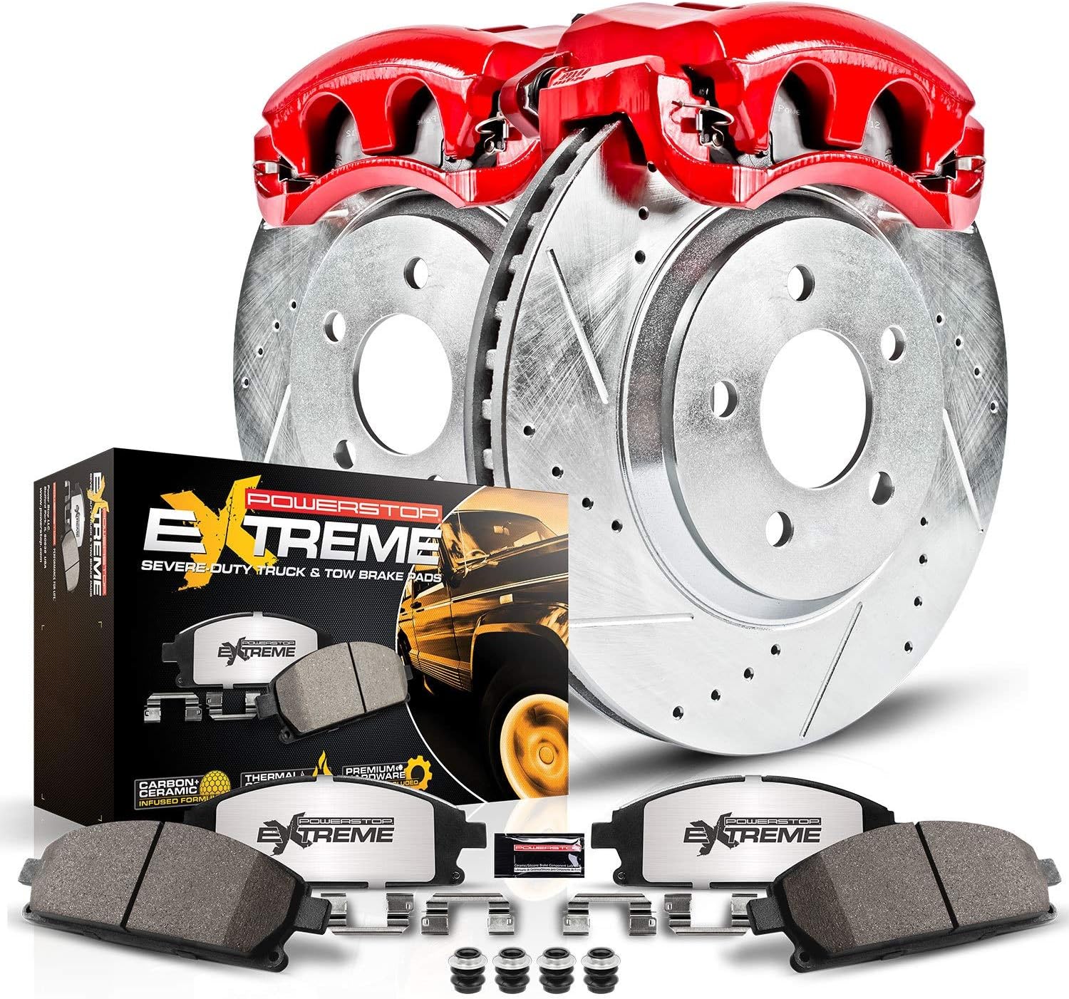 Front Z36 Truck and Tow Brake Kit with Calipers K648606