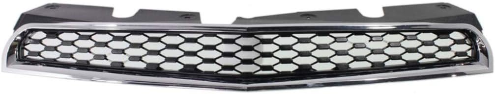 Chrome Shell Grille Assembly with Painted Black Insert Y50462
