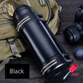 Black 2L Stainless Steel Vacuum Thermos U2794