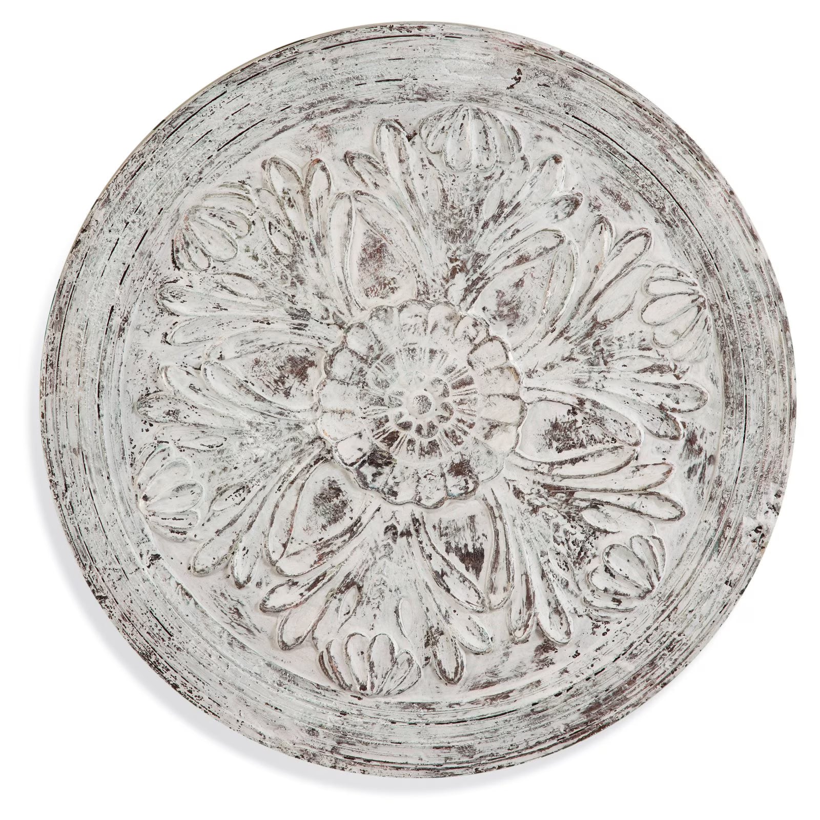 Weathered White Wood Wall Art G331241