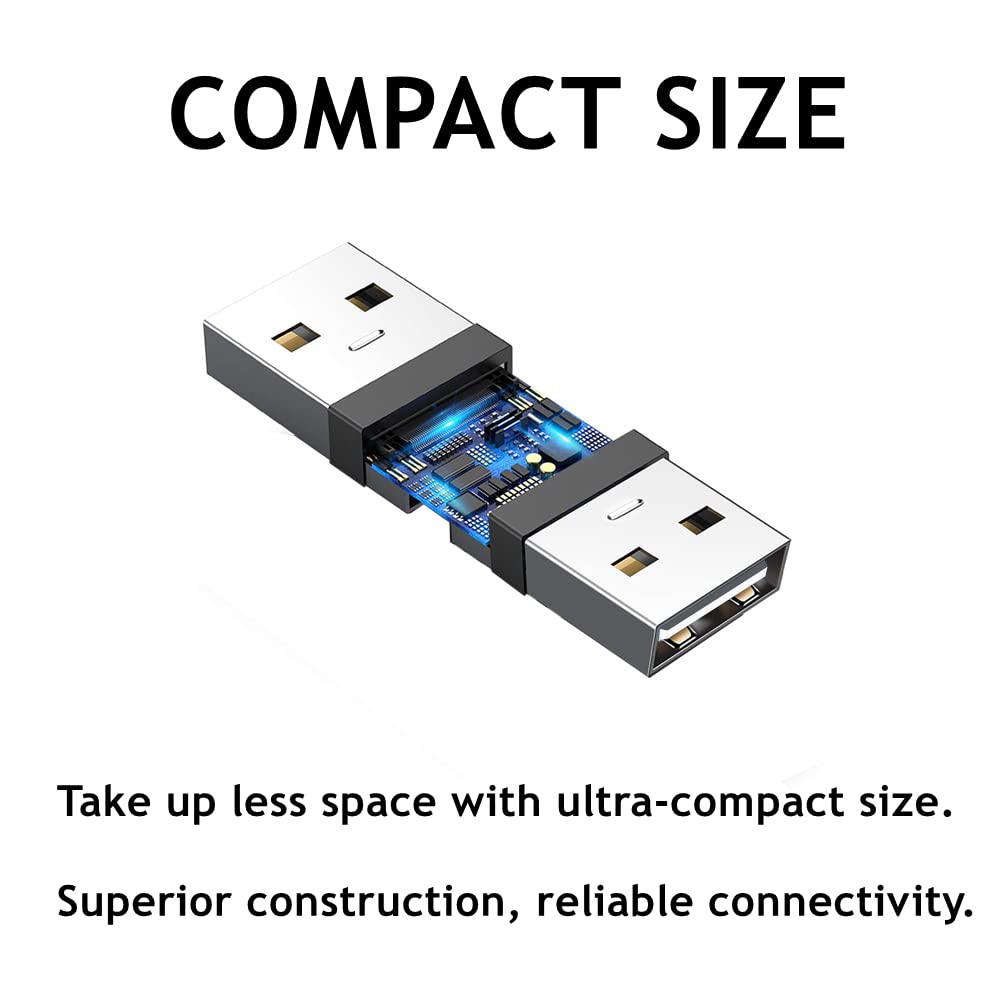 10Pack USB 2.0 Panel Mount Coupler with Water/Dustcap Y5423