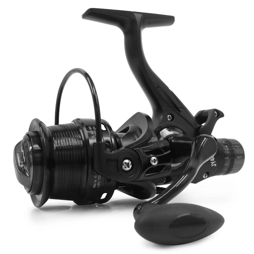 Fishing Reel Dual Brake System High Speed Spinning Interchangeable Handle M661