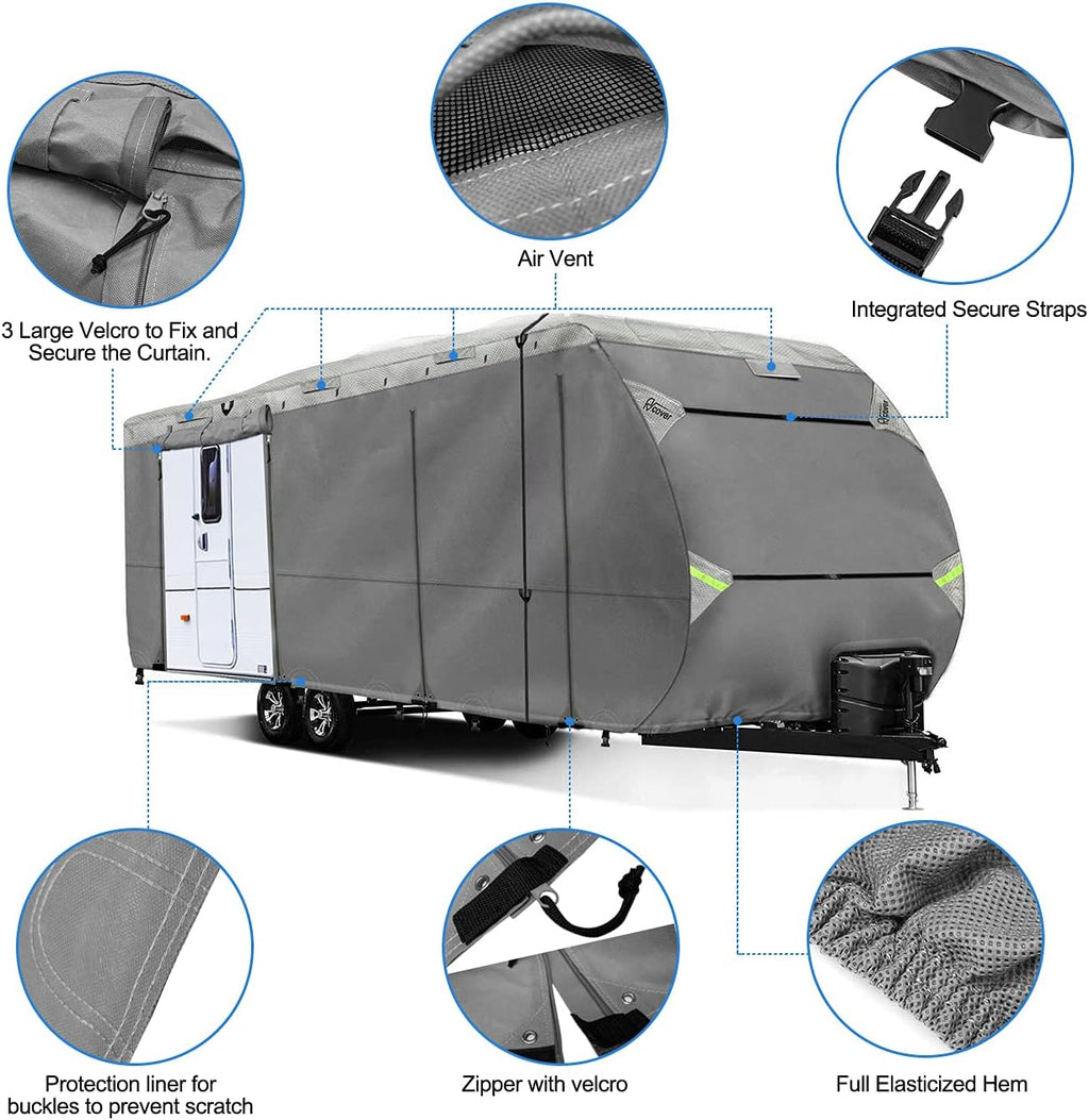 18-20 Non-Woven Fabric Waterproof RV Cover U2327
