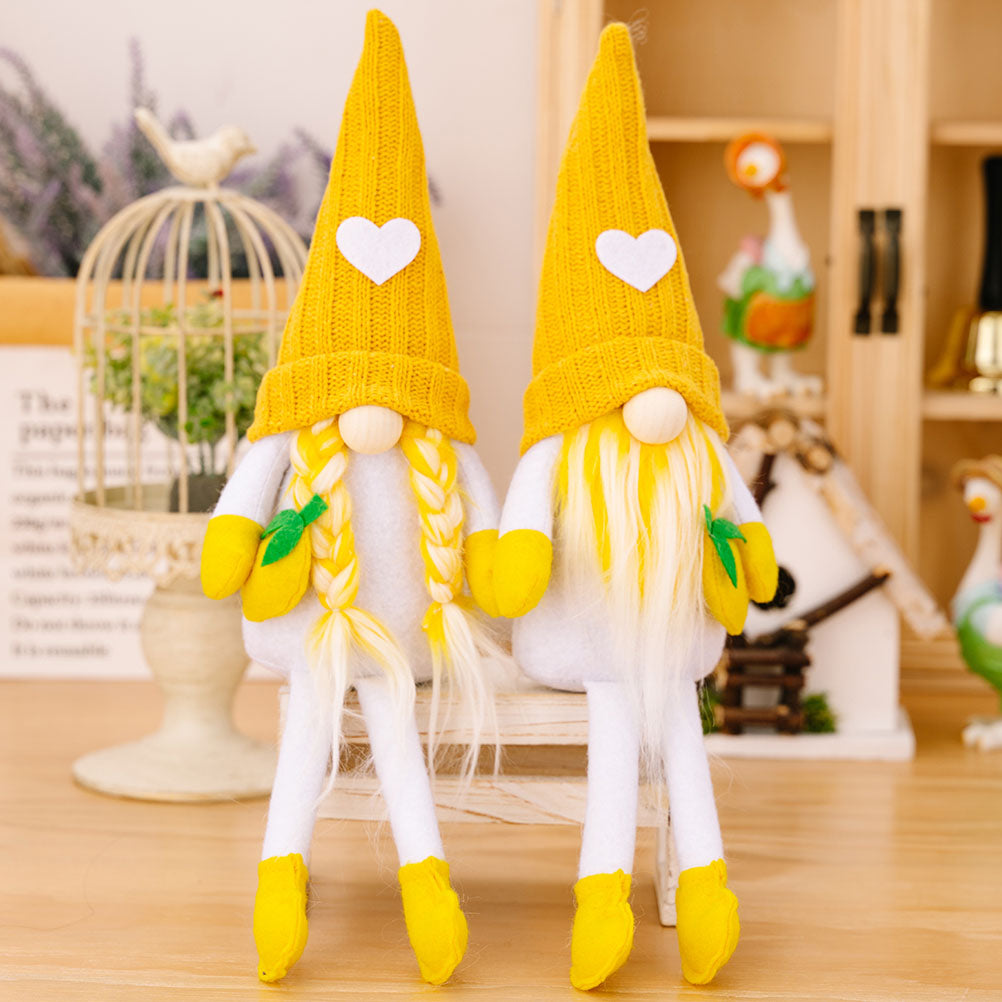 Lemon Hanging Leg Doll Plush Doll Decor M582