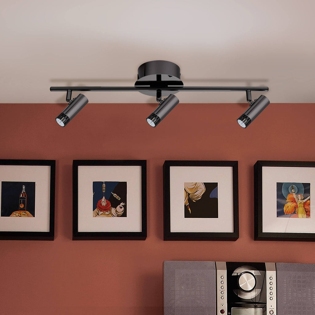 Black Chrome LED Track Light Y219714