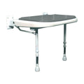 Grey Wide Seat Without Back and Arms B2969