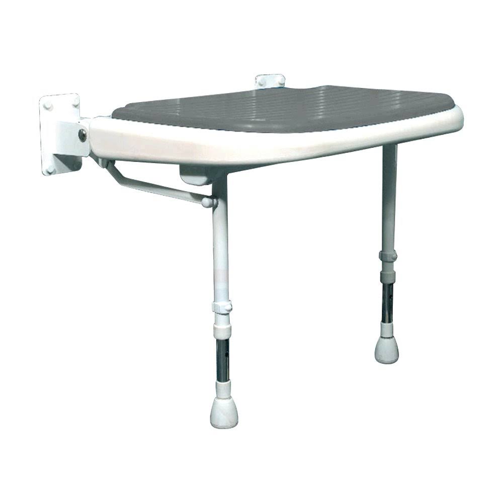 Grey Wide Seat Without Back and Arms B2969