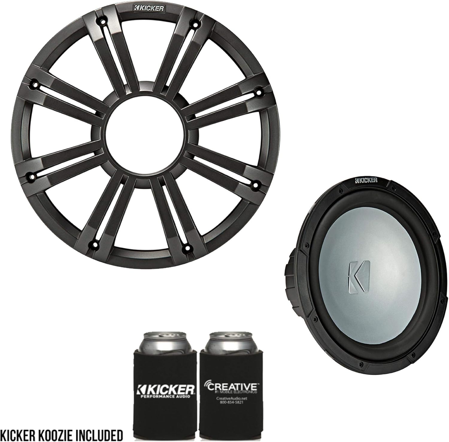 10" Marine Subwoofer with Charcoal Grille E21499