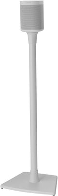 White Single Speaker Stand O985
