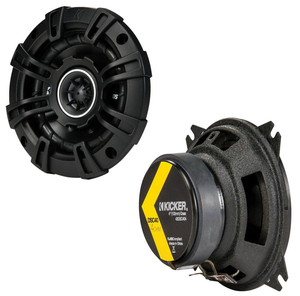 Kicker DSC4 DSC65 Speaker Package C9998
