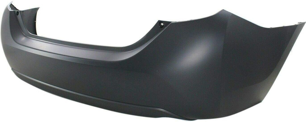 Rear Plastic Bumper Cover Fascia for 2014-2019 Toyota Corolla Sedan, Primed S7750