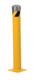 Yellow Steel Pipe Bollard with Slot X148