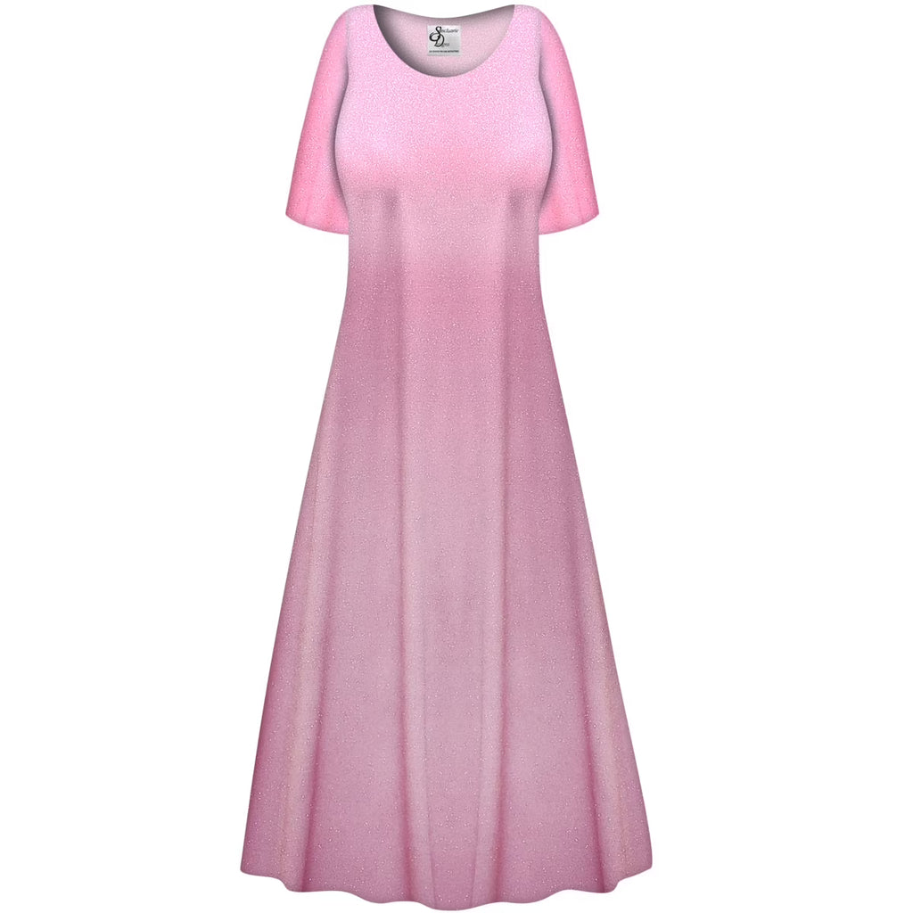 Small Womens Sparkling A Line Maxi Dress F912