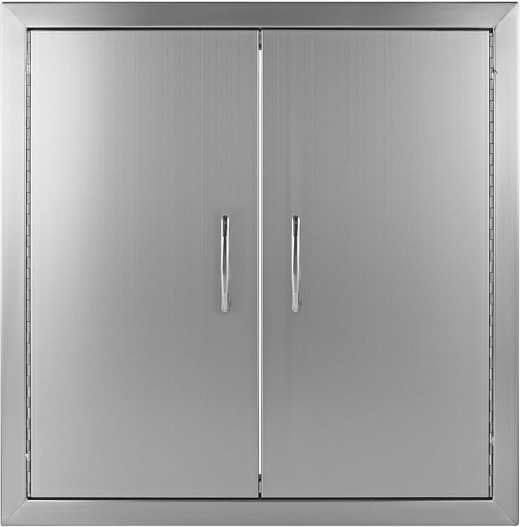 14W x 20H Inch Stainless Steel Outdoor BBQ Access Door R98432