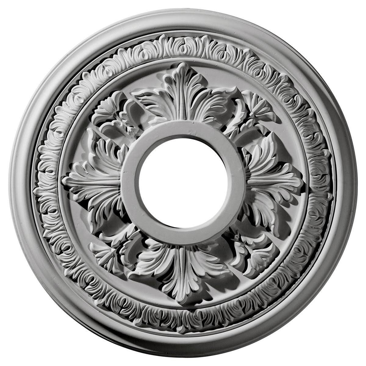 Smokey Topaz Crack Hand-Painted Ceiling Medallion S65898